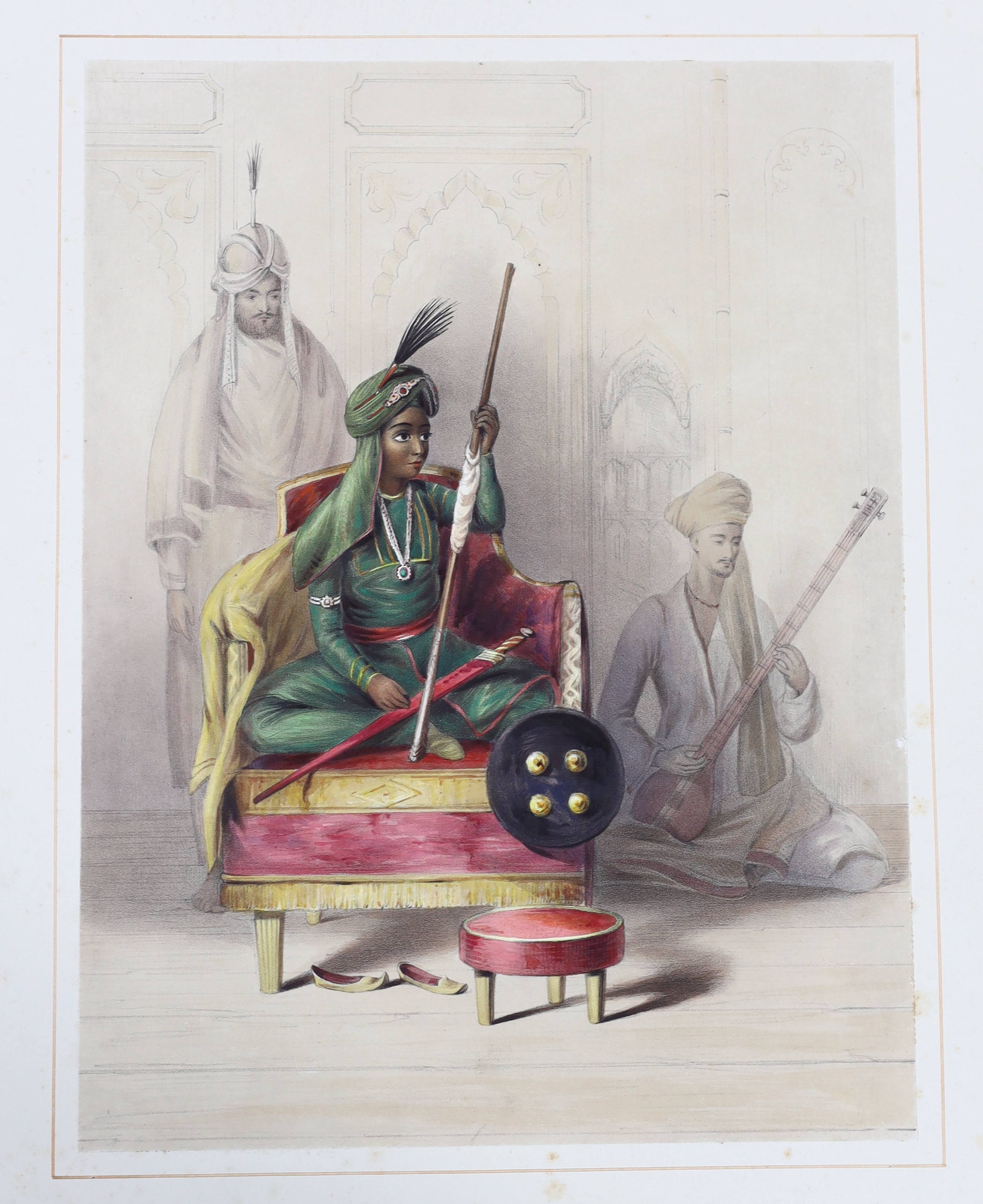 Emily Eden (1797-1869) - PORTRAITS OF THE PRINCES & PEOPLE OF INDIA.